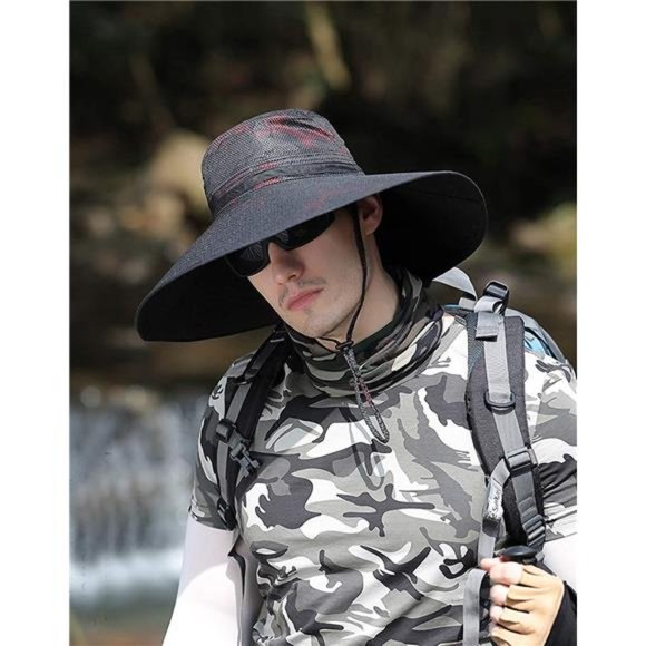 Other - HUAMULAN 6" Super Wide Brim Sun Hats, Men and Women Bucket Hat